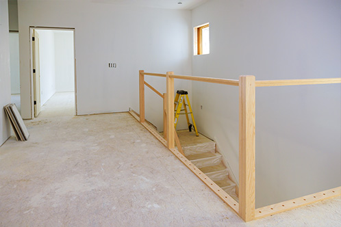 Interior Construction Housing Project with Door Molding Construction