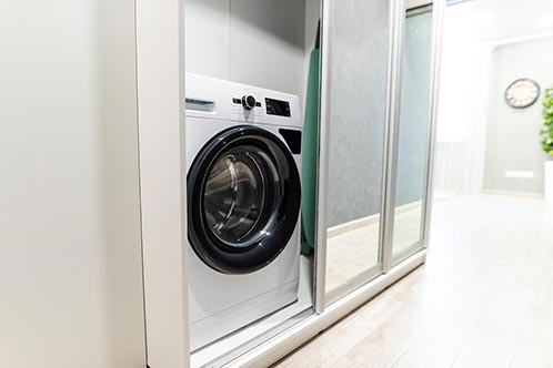Washing Machine Clothes Interior Laundry Photo
